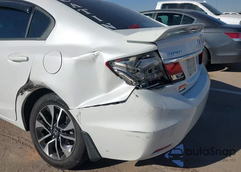 2013 Honda Civic Ex-L from USA, damaged, VIN 19XFB2F97DE043592